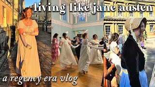 RETURNING TO THE JANE AUSTEN FESTIVAL 👒 The Netherfield Ball Regency Dancing amp Costumed Promenade [upl. by Chelsey]