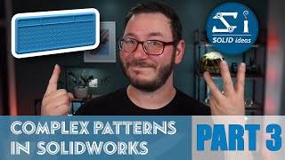 Part 3 MultiBody  Complex Texture Patterns in SOLIDWORKS [upl. by Ayahc]