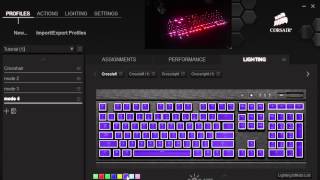 Switching modes in K70 RGB [upl. by Ardiek]