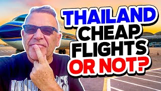 Thailand The CHEAPEST FLIGHTS I’ve EVER FOUND [upl. by Yhtnomit]