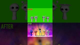 BEFORE vs AFTER Incredibox Sprunki  Freaky Song [upl. by Tadich571]