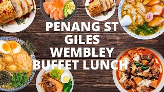 Penang St Giles Wembley Hotel Buffet Lunch  RM88 per adult [upl. by Anisah]