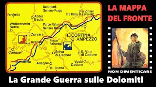 La Grande Guerra sulle Dolomiti la mappa del fronte [upl. by Silrak]