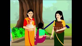 গরমের দিনের পান্তাভাত। Bengali Moral Stories Cartoon  Bangla Golpo Thakumar Jhuli  Cartoon [upl. by Annahsar218]