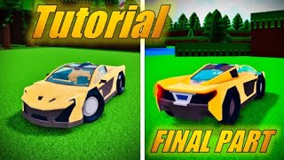 How to build a micro car  McLaren tutorial Roblox Build a Boat for Treasure Part 5 Ep 5 [upl. by Yleme880]