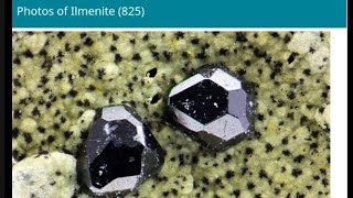 Natural Ilmenite Crystals metallic from a new find in Bunir valley kpk Pakistan [upl. by Ram893]