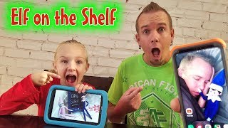 Elfie Selfies Hilarious Elves Prank Dads Phone [upl. by Rawdon]