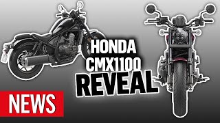 Everything you need to know about the long awaited Honda Rebel CMX1100  MCN News [upl. by Hazaki]