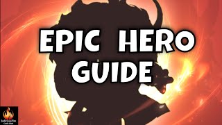 EPIC HEROES Castle Clash Demon Stalker Hero Assist Relics [upl. by Admama125]