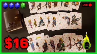 🔴LIVE Testing my 24 new NFC Amiibo cards in BotW [upl. by Nnylkoorb]