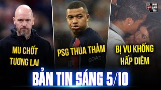 TIN SÁNG 510 PSG THUA THẢM TRƯỚC NEWCASTLE CR7 BỊ VU KHỐNG HẤP DIÊM MU CHỐT TƯƠNG LAI TEN HAG [upl. by Ahtoelc]