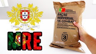 PROVEI A COMIDA DO EXÉRCITO DE PORTUGAL  A MELHOR DE TODAS [upl. by Orfield851]