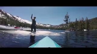 Exploring Echo Lakes on Stand Up Paddle Boards [upl. by Thirzia]