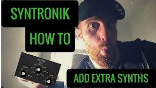 IK Multimedia Syntronik  How To Install Extra Synths [upl. by Enomes]