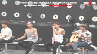 Fancam EXO Chanyeol Suho Chen Xiumin  Người ấyTrịnh Thăng Bình Rehearsal Music Bank in Hanoi [upl. by Haniraz666]