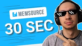 Memsource Tutorial How To Create A Project With Jobs In 30 Seconds 😎 [upl. by Colner940]