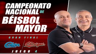 Chiriquí vs Colón Juego 4 de la Serie Final del Béisbol Mayor 2024 [upl. by Osugi907]