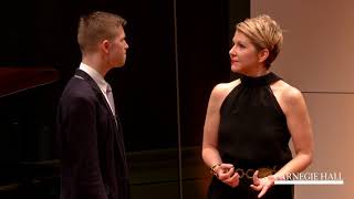 Joyce DiDonato Master Class January 2016 Handel’s “Cara sposa” from Rinaldo [upl. by Kyte]