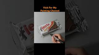 Fiesta Painting  How To Drawing A Chocolate shorts art [upl. by Nosnehpets]