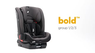 Joie bold™  Group 123 Booster Seat  Extended Harness Use to 7yrs [upl. by Charley]