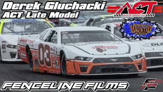 Derek Gluchacki ACT Late Model Haunted Hundred Seekonk Speedway 2024 [upl. by Emmuela]