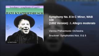 Symphony No 8 in C Minor WAB 108 1892 Version  I Allegro moderato [upl. by Quenna]