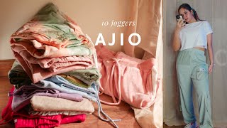 Joggers Haul Ajio  Upto 90 OFF Big Bold Sale [upl. by Quintilla]