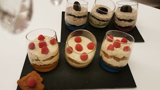 2desserts différent a base de mascarpone avec la même préparationاشكال بنفس الخليط2 بمكونات قليلة [upl. by Ailekat335]