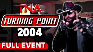 Turning Point 2004 FULL PPV  Final Televised Match Of Macho Man Randy Savage [upl. by Ynohtn]