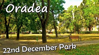 22nd December Park Oradea filmed in 4K [upl. by Earlene458]