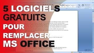 Top 5  Logiciels Gratuits Pour Remplacer Microsoft Office  Word Excel Power point [upl. by Atima]