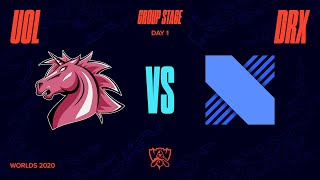 UOL vs DRX｜Worlds 2020 Group Stage Day 1 Game 2 [upl. by Ria]