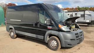 2018 Ram ProMaster 2500 High Roof Tradesman 159in WB  Repocast [upl. by Rahmann]