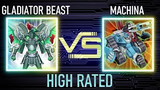 Gladiator beast vs Machina  High Rated  Edison Format  Dueling Book [upl. by Schwejda717]