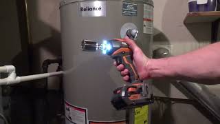 How to Check an Anode Rod  Water Heater Maintenance [upl. by Rolat]