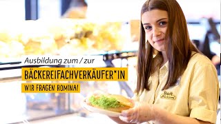 Ausbildung Bäckerei Fachverkäuferin – Wir fragen Romina [upl. by Donaghue]