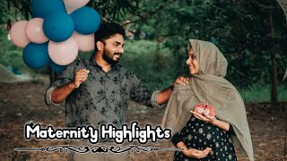 Best🤰Maternitry Highlights Ever❤️ Jinu amp Shakir [upl. by Franzen42]