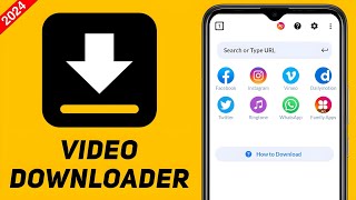 HOW TO USE VIDEO DOWNLOADER FOR ANDROID 2024 [upl. by Ifar]