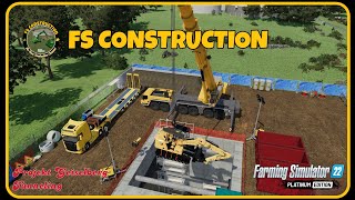 🚧FS CONSTRUCTION🚧 Projekt Tunneling fs22 publicworks travauxpublics timelapse mods Geiselberg [upl. by Abroms]