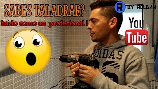 COMO TALADRAR EN AZULEJO SIN ROMPERLO 2020 [upl. by Nnylsor]