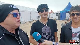 Interview A Flock of Seagulls  Wfestival Ostend 2023 with a message to all the fans [upl. by Lled]