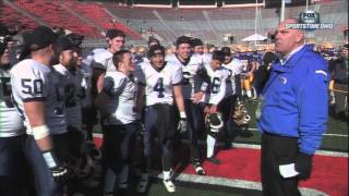 Kirtland footballs Division VI trophy celebration [upl. by Andrew]