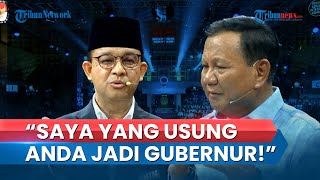 FULL Anies Singgung Demokrasi Prabowo Emosional Saya yang Mengusung Bapak Jadi Gubernur [upl. by Barrada]