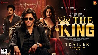 The King  First Look Teaser Trailer  Shah Rukh Khan Suhana Khan Aryan Khan  Sujoy Ghosh 2024 [upl. by Aylsworth]