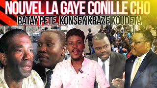 Koudeta pou Garry ConilleCPT a krazeJeantel moute nan tèt Guy philippelJackito frape Conille [upl. by Aksehcnarf]