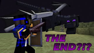 Minecraft Ep 11  Fighting the ENDERDRAGON for the FIRST TIME [upl. by Hgeilyak]