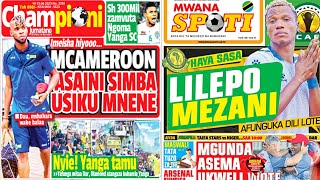 MAGAZETI YA LEO  USAJILI WA MAKABI LILEPO SIMBA YANGA ZAINGIA VITANI [upl. by Lamaaj859]