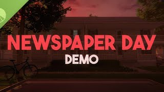 Newspaper Day  Demo  Gameplay PC [upl. by Asilej]