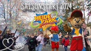 Heide Park Resort 2024  SAISONSTART  Neue Saison neue Abenteuer 😈☀️ [upl. by Leunamne285]