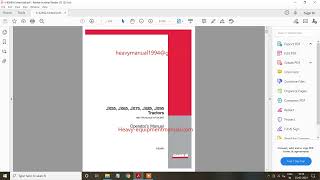 Pdf Case IH JX55 JX65 JX75 JX85 JX95 Tractor Operator’s Manual 662660 [upl. by Anorahs]